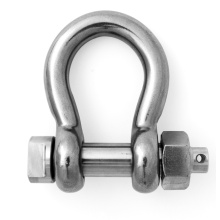 High Tensile Commercial Type Bow Shackle with Factory Direct Sale